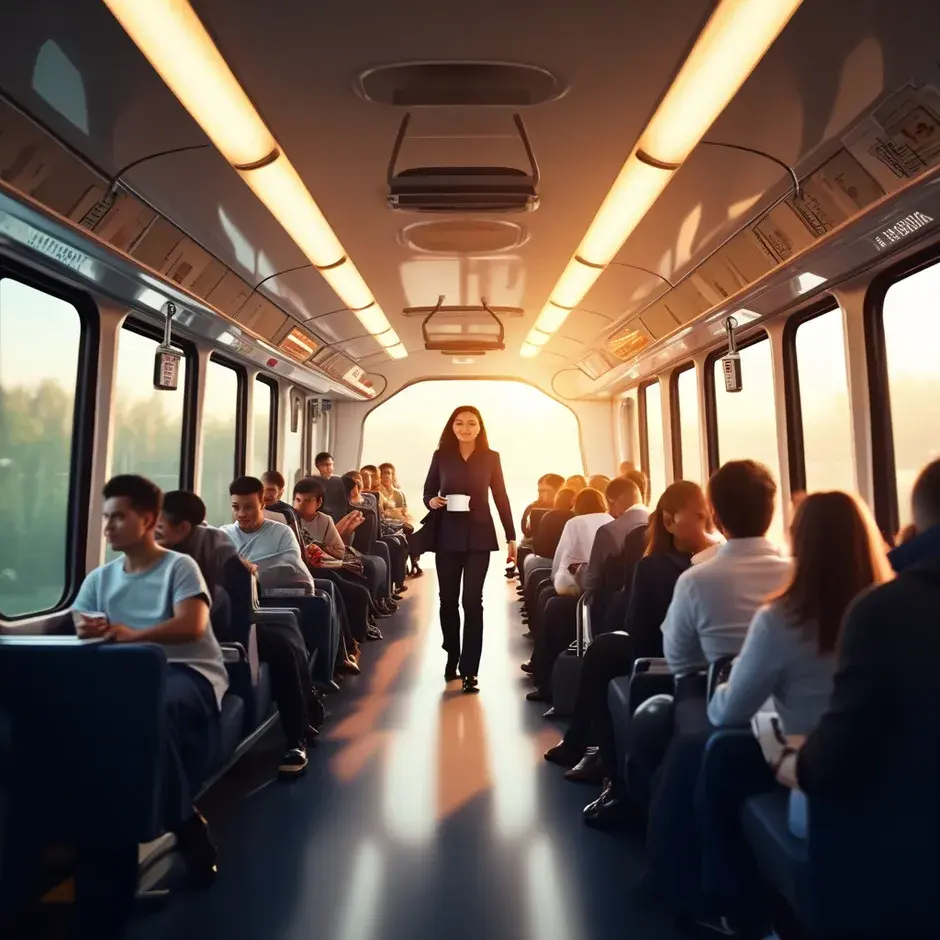 Train carriage service