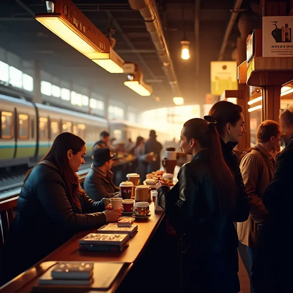 Station café pickup