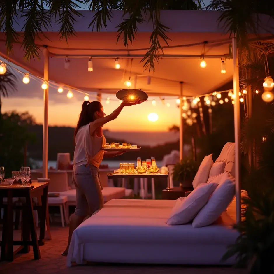 VIP cabana